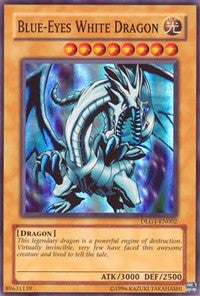 Blue-Eyes White Dragon [DLG1-EN002] Super Rare | Exor Games Truro