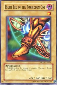 Right Leg of the Forbidden One [DLG1-EN018] Common | Exor Games Truro