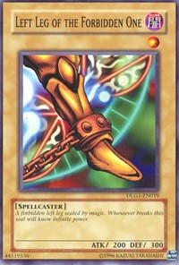 Left Leg of the Forbidden One [DLG1-EN019] Common | Exor Games Truro