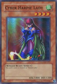 Cyber Harpie Lady [DLG1-EN097] Super Rare | Exor Games Truro