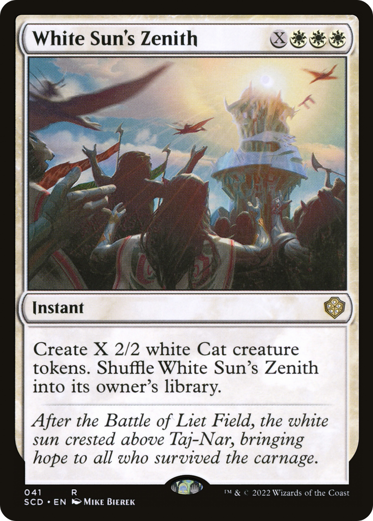White Sun's Zenith [Starter Commander Decks] | Exor Games Truro