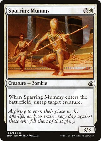 Sparring Mummy [Battlebond] | Exor Games Truro