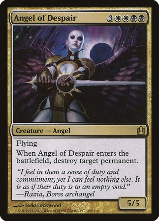 Angel of Despair [Commander 2011] | Exor Games Truro