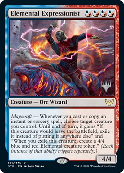 Elemental Expressionist (Promo Pack) [Strixhaven: School of Mages Promos] | Exor Games Truro