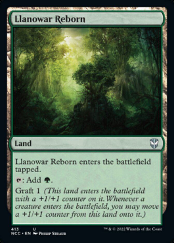 Llanowar Reborn [Streets of New Capenna Commander] | Exor Games Truro