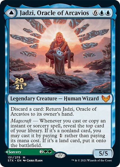 Jadzi, Oracle of Arcavios // Journey to the Oracle [Strixhaven: School of Mages Prerelease Promos] | Exor Games Truro