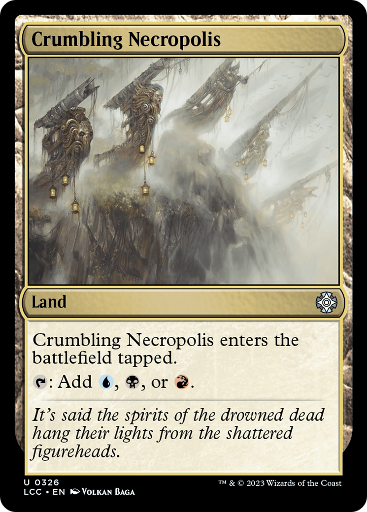 Crumbling Necropolis [The Lost Caverns of Ixalan Commander] | Exor Games Truro