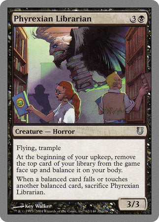 Phyrexian Librarian [Unhinged] | Exor Games Truro