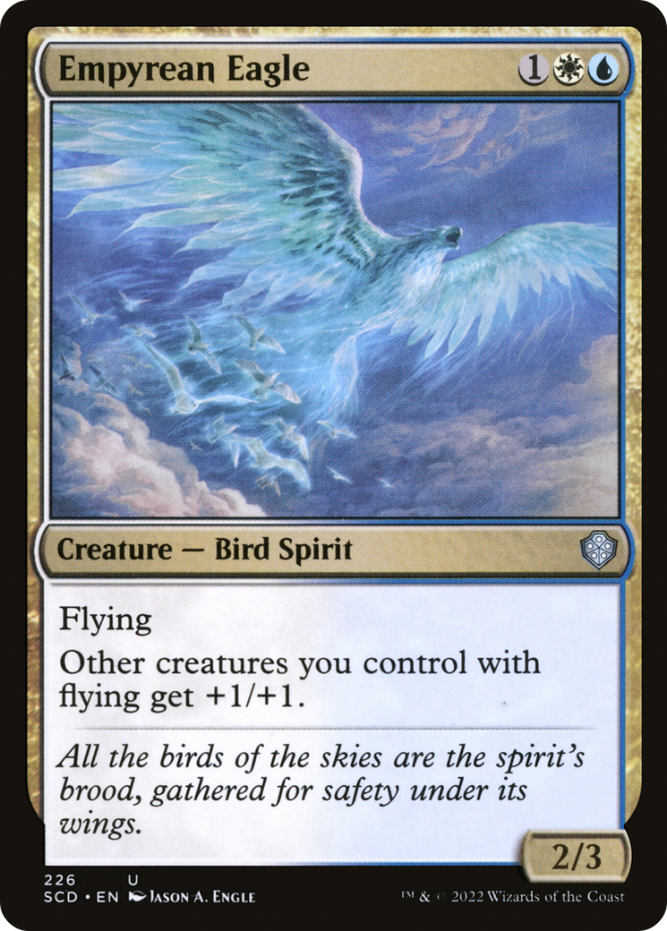 Empyrean Eagle [Starter Commander Decks] | Exor Games Truro