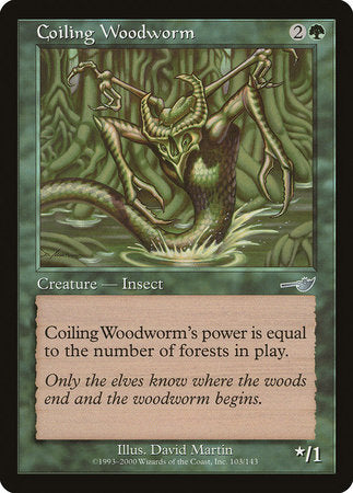 Coiling Woodworm [Nemesis] | Exor Games Truro