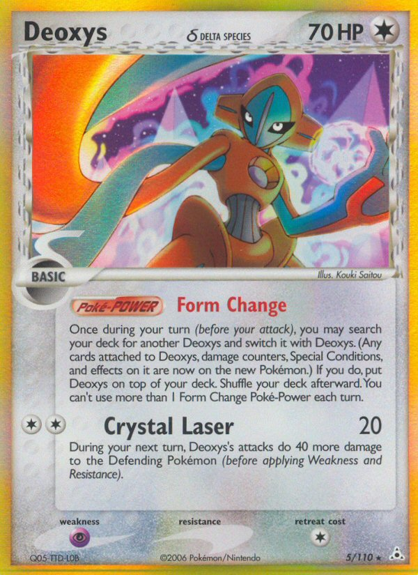 Deoxys (5/110) (Delta Species) [EX: Holon Phantoms] | Exor Games Truro