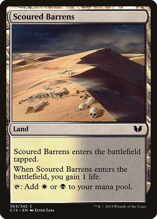 Scoured Barrens [Commander 2015] | Exor Games Truro