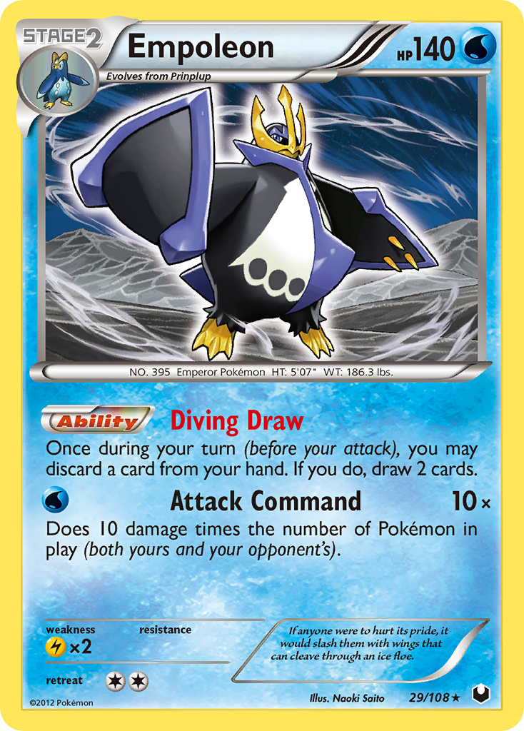 Empoleon (29/108) [Black & White: Dark Explorers] | Exor Games Truro