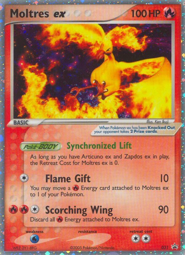 Moltres ex (031) [Nintendo: Black Star Promos] | Exor Games Truro