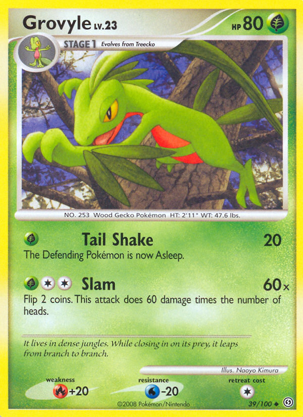 Grovyle (39/100) [Diamond & Pearl: Stormfront] | Exor Games Truro