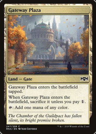 Gateway Plaza [Ravnica Allegiance] | Exor Games Truro