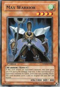 Max Warrior [DP09-EN009] Rare | Exor Games Truro