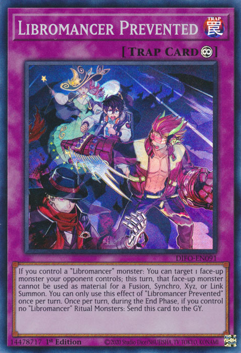 Libromancer Prevented [DIFO-EN091] Super Rare | Exor Games Truro