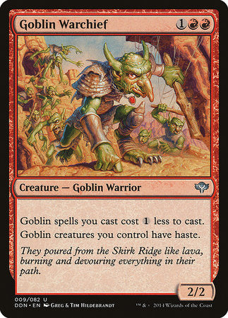 Goblin Warchief [Duel Decks: Speed vs. Cunning] | Exor Games Truro