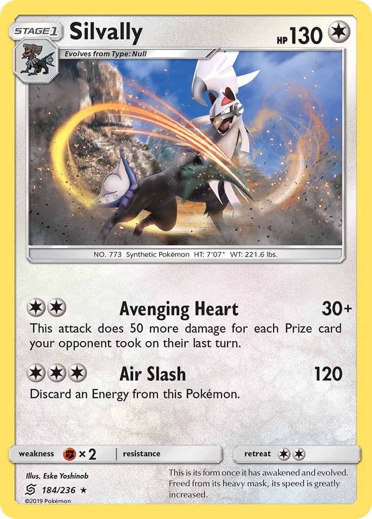 Silvally (184/236) (Theme Deck Exclusive) [Sun & Moon: Unified Minds] | Exor Games Truro