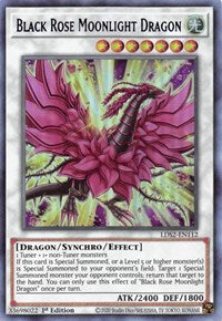 Black Rose Moonlight Dragon (Blue) [LDS2-EN112] Ultra Rare | Exor Games Truro