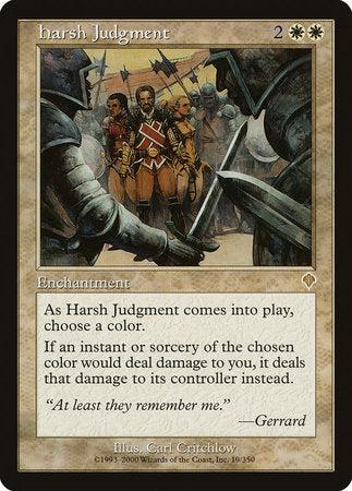 Harsh Judgment [Invasion] | Exor Games Truro