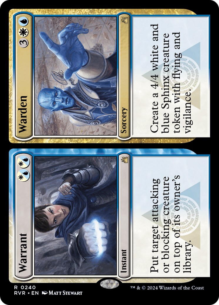Warrant // Warden [Ravnica Remastered] | Exor Games Truro
