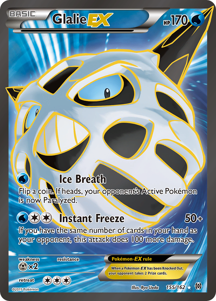 Glalie EX (155/162) [XY: BREAKthrough] | Exor Games Truro