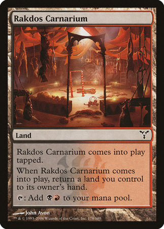 Rakdos Carnarium [Dissension] | Exor Games Truro