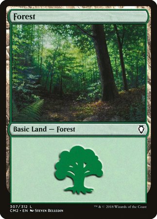 Forest (307) [Commander Anthology Volume II] | Exor Games Truro