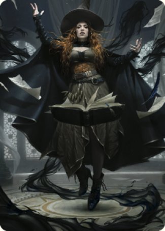 Tasha, the Witch Queen Art Card (41) [Commander Legends: Battle for Baldur's Gate Art Series] | Exor Games Truro