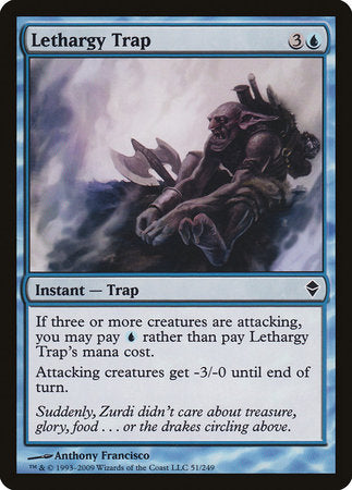 Lethargy Trap [Zendikar] | Exor Games Truro