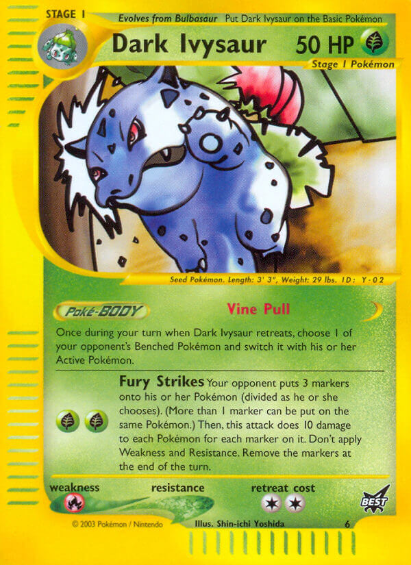 Dark Ivysaur (6) [Best of Promos] | Exor Games Truro