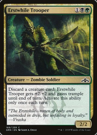 Erstwhile Trooper [Guilds of Ravnica] | Exor Games Truro