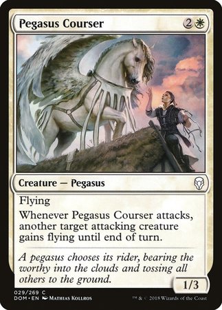 Pegasus Courser [Dominaria] | Exor Games Truro