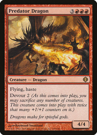 Predator Dragon [Shards of Alara] | Exor Games Truro