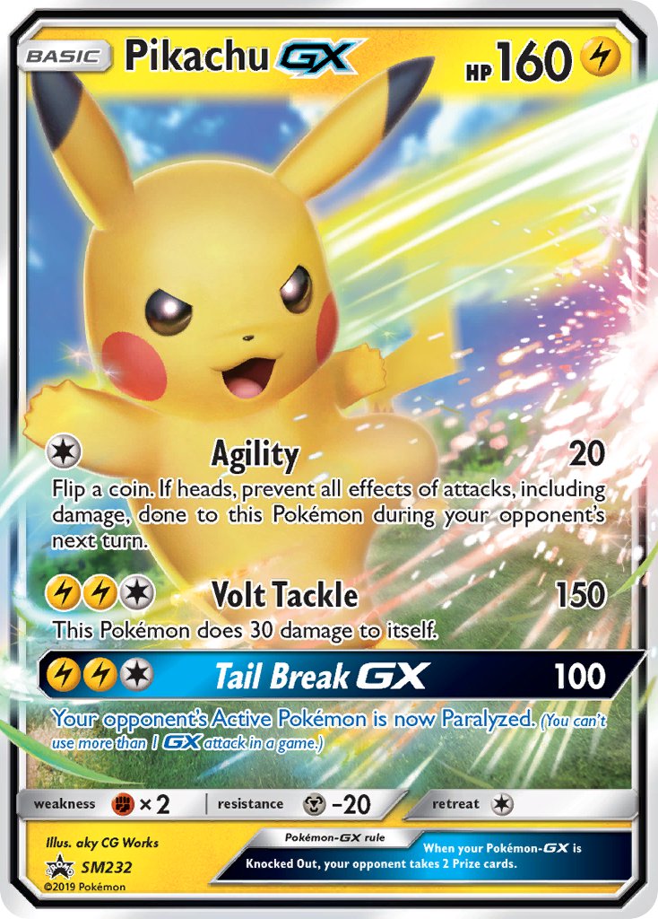 Pikachu GX (SM232) [Sun & Moon: Black Star Promos] | Exor Games Truro