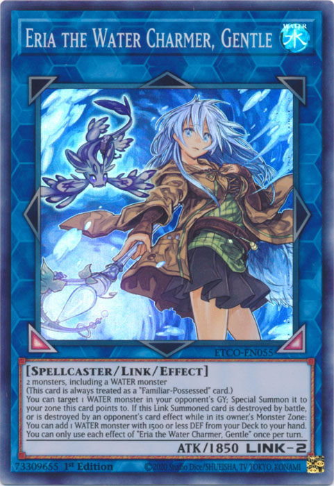 Eria the Water Charmer, Gentle [ETCO-EN055] Super Rare | Exor Games Truro