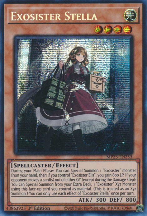 Exosister Stella [MP23-EN253] Prismatic Secret Rare | Exor Games Truro