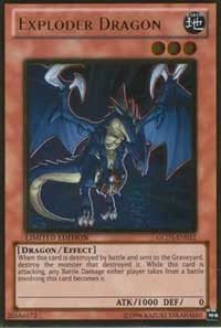 Exploder Dragon [GLD3-EN012] Gold Rare | Exor Games Truro