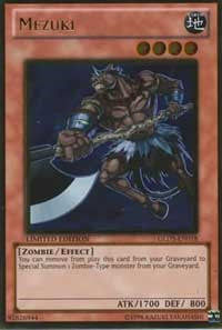 Mezuki [GLD3-EN018] Gold Rare | Exor Games Truro