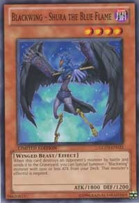 Blackwing - Shura the Blue Flame [GLD3-EN025] Common | Exor Games Truro