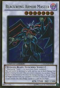 Blackwing Armor Master [GLD3-EN038] Gold Rare | Exor Games Truro