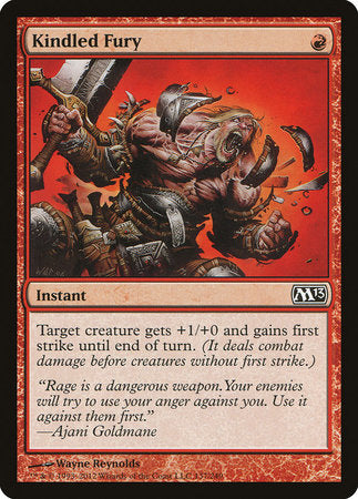Kindled Fury [Magic 2013] | Exor Games Truro