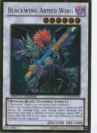 Blackwing Armed Wing [GLD3-EN039] Gold Rare | Exor Games Truro