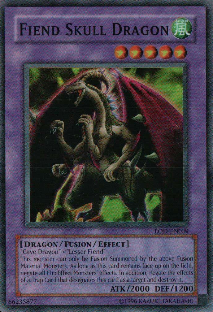 Fiend Skull Dragon [LOD-EN039] Super Rare | Exor Games Truro