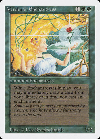 Verduran Enchantress [Revised Edition] | Exor Games Truro