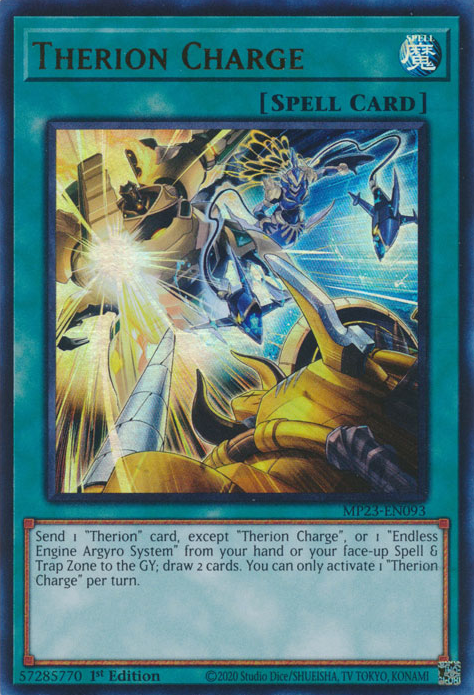 Therion Charge [MP23-EN093] Ultra Rare | Exor Games Truro