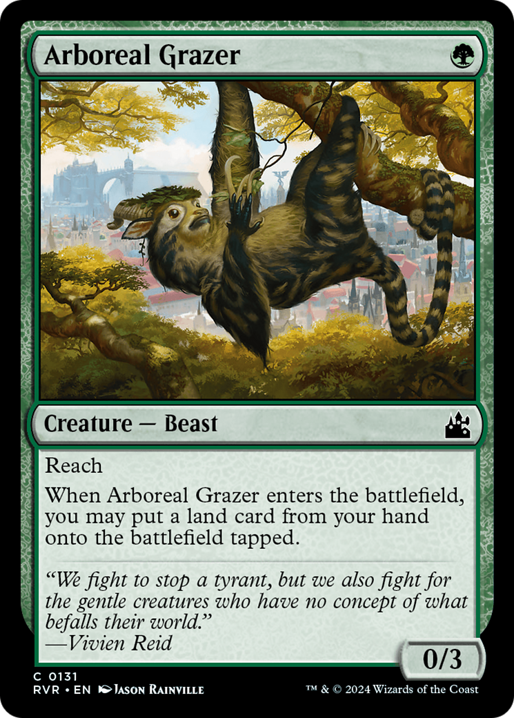 Arboreal Grazer [Ravnica Remastered] | Exor Games Truro