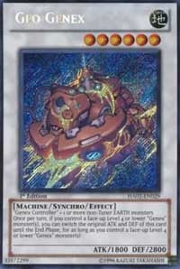 Geo Genex [HA02-EN029] Secret Rare | Exor Games Truro